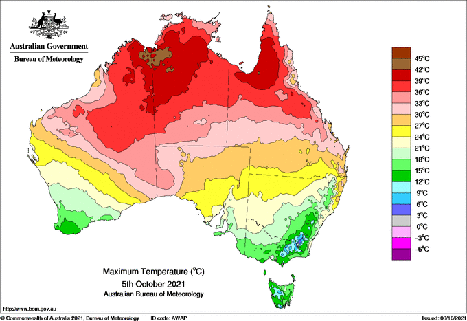 Early-season Heat Not Seen In Australia For 33 Years